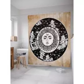 Шторка-занавеска для ванной JOYARTY