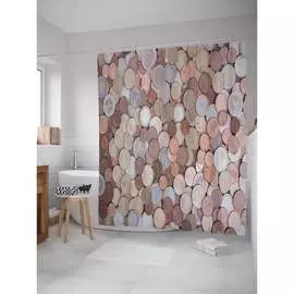 Шторка-занавеска для ванной JOYARTY