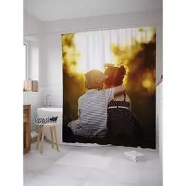 Шторка-занавеска для ванной JOYARTY