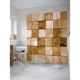 Шторка-занавеска для ванной JOYARTY