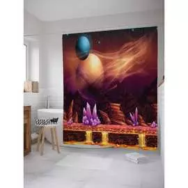 Шторка-занавеска для ванной JOYARTY