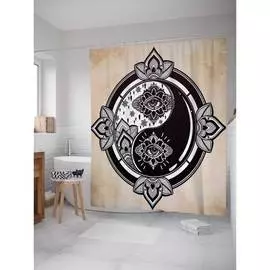 Шторка-занавеска для ванной JOYARTY