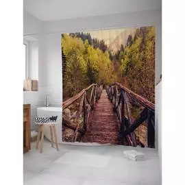 Шторка-занавеска для ванной JOYARTY