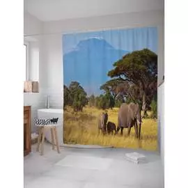 Шторка-занавеска для ванной JOYARTY