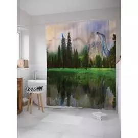 Шторка-занавеска для ванной JOYARTY