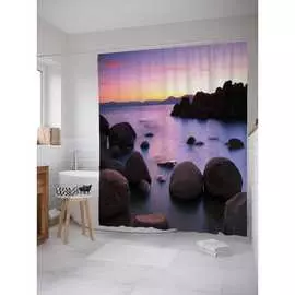 Шторка-занавеска для ванной JOYARTY