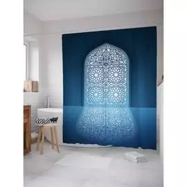 Шторка-занавеска для ванной JOYARTY