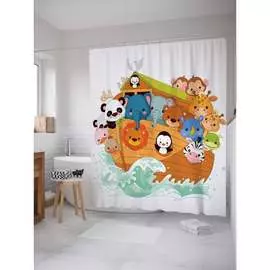 Шторка-занавеска для ванной JOYARTY