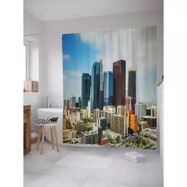 Шторка-занавеска для ванной JOYARTY