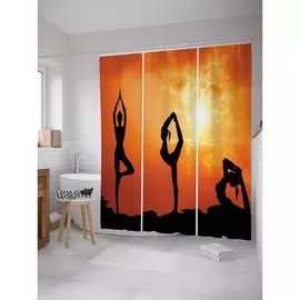 Шторка-занавеска для ванной JOYARTY