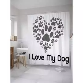 Шторка-занавеска для ванной JOYARTY