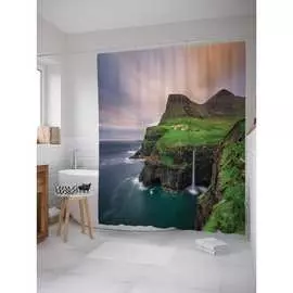 Шторка-занавеска для ванной JOYARTY