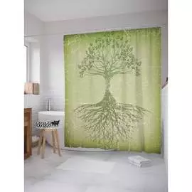 Шторка-занавеска для ванной JOYARTY