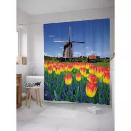 Шторка-занавеска для ванной JOYARTY