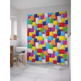 Шторка-занавеска для ванной JOYARTY