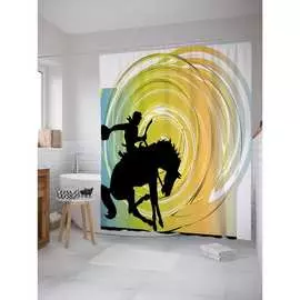 Шторка-занавеска для ванной JOYARTY