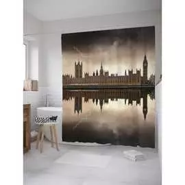 Шторка-занавеска для ванной JOYARTY