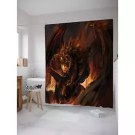 Шторка-занавеска для ванной JOYARTY