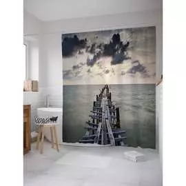 Шторка-занавеска для ванной JOYARTY