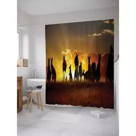 Шторка-занавеска для ванной JOYARTY