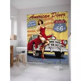 Шторка-занавеска для ванной JOYARTY