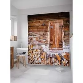 Шторка-занавеска для ванной JOYARTY