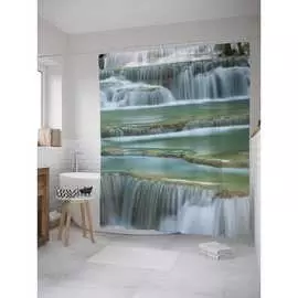 Шторка-занавеска для ванной JOYARTY