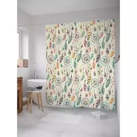 Шторка-занавеска для ванной JOYARTY