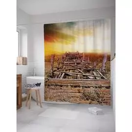 Шторка-занавеска для ванной JOYARTY