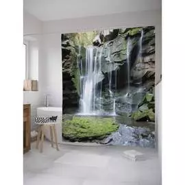 Шторка-занавеска для ванной JOYARTY