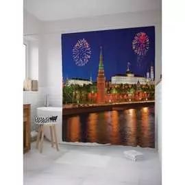 Шторка-занавеска для ванной JOYARTY