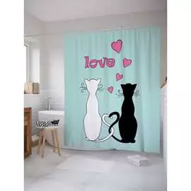 Шторка-занавеска для ванной JOYARTY