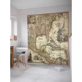 Шторка-занавеска для ванной JOYARTY