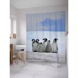 Шторка-занавеска для ванной JOYARTY