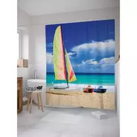 Шторка-занавеска для ванной JOYARTY