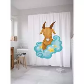 Шторка-занавеска для ванной JOYARTY