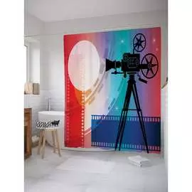 Шторка-занавеска для ванной JOYARTY