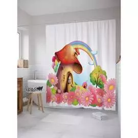 Шторка-занавеска для ванной JOYARTY