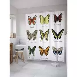 Шторка-занавеска для ванной JOYARTY