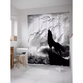 Шторка-занавеска для ванной JOYARTY