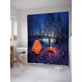 Шторка-занавеска для ванной JOYARTY