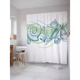 Шторка-занавеска для ванной JOYARTY