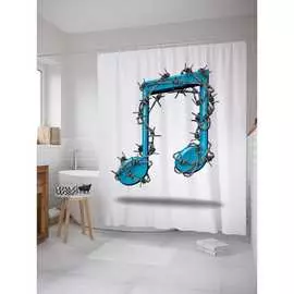 Шторка-занавеска для ванной JOYARTY