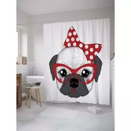 Шторка-занавеска для ванной JOYARTY