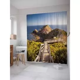 Шторка-занавеска для ванной JOYARTY