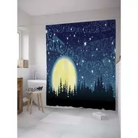 Шторка-занавеска для ванной JOYARTY