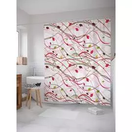 Шторка-занавеска для ванной JOYARTY