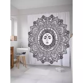 Шторка-занавеска для ванной JOYARTY