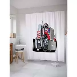 Шторка-занавеска для ванной JOYARTY