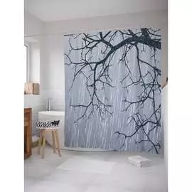 Шторка-занавеска для ванной JOYARTY